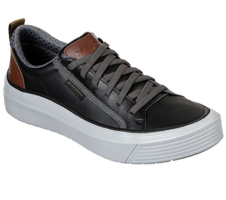 Skechers Herr Svarta Slip On - Viewport - Brolen - Sverige (LMYCU-2506)